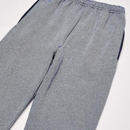 Fruit of the Loom Boys' Fleece Jogger Sweatpant, Times Square Stripe/Ghost Navy, Medium