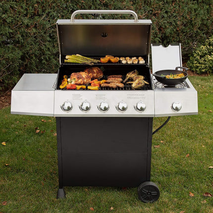 Cuisinart CGG-8500 Five Burner Gas Grill with Side Burner