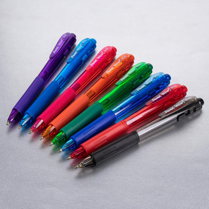 Pentel WOW! Ballpoint Pen, (1.0mm) Med. line, Black Ink, 60-pk Canister (BK440PC60A)