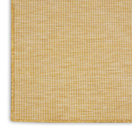 Nourison Positano 4' x 6' Yellow Fabric Modern Area Rug (4' x 6')