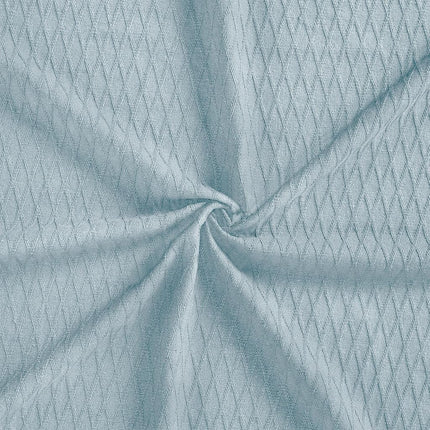 Superior Diamond Weave Blanket, 100% Cotton Cover for Home, Couch, Bed, Soft, Warm Blankets, Boho Aesthetic, Comfy, Cozy, and Cute Covers, Decorative Bedding Essentials, Throw, Aqua