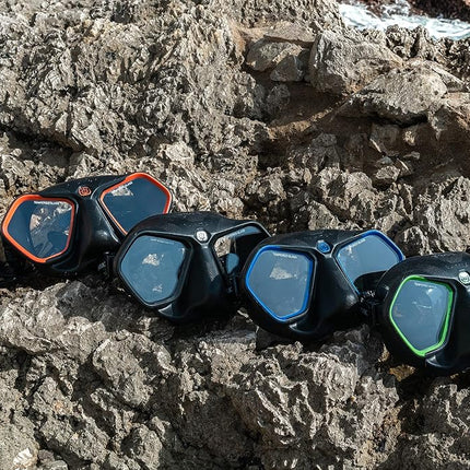 Seac Raptor Mask - Black/Blue