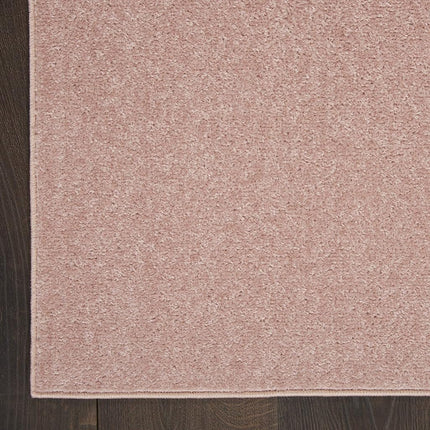 Tapis Nourison Essentials Intérieur/Extérieur Rose 91 x 152 cm, Facile à nettoyer, Ne perd pas ses poils, Chambre, Salon, Salle à manger, Jardin, Terrasse, Patio (91x152)