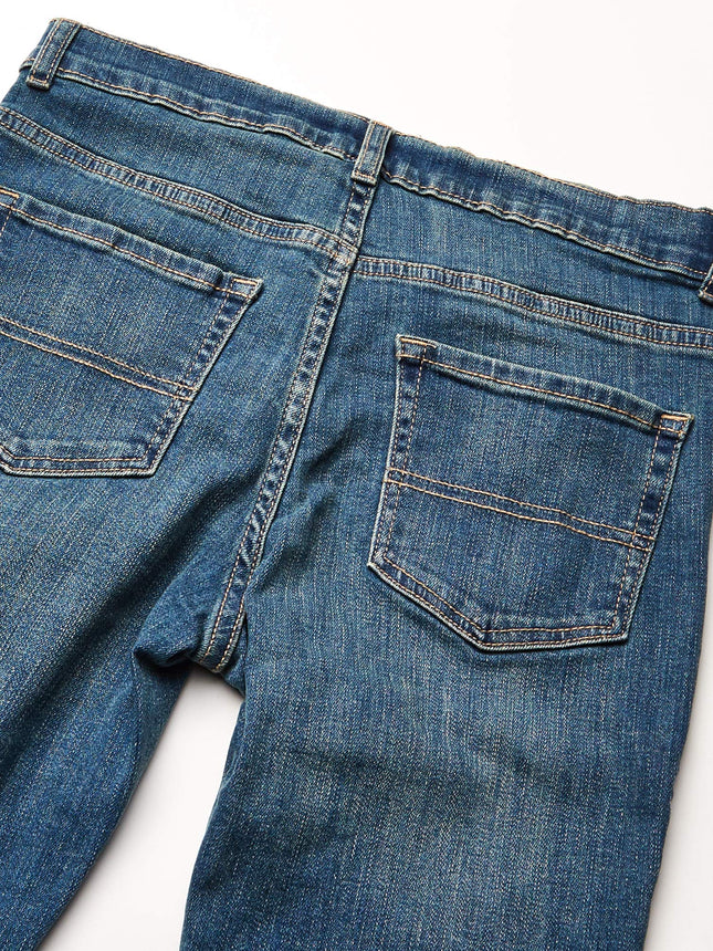 The Children's Place jeans ajustados elásticos para niños, Tide Pool, 10 robusto