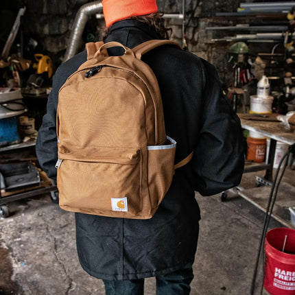 Carhartt unisex-adult 21l Laptop Backpack, Durable Water-resistant Pack With Laptop Sleeve Backpack, Classic Backpack (Black), One Size, 21l Laptop Backpack, Durable Water-resistant Pack With Laptop