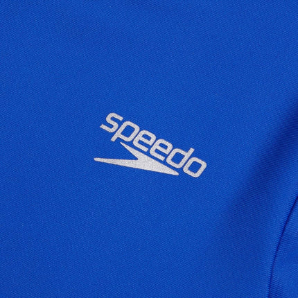 Camiseta de natación UV de manga corta para niña Speedo, tipo "rashguard" estampado - Flores Fauve, talla pequeña