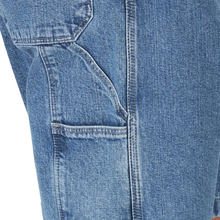 Wrangler Men's Big-Tall Authentics Classic Denim Carpenter Short, Antique Stonewash, 48