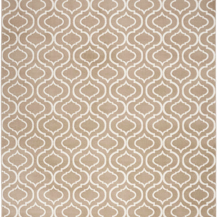 Nourison Jubilant Contemporary Taupe 5'3" x 7'3" Area Rug, Easy Cleaning, Non Shedding, Bed Room, Living Room, Dining Room, Kitchen (5x7)