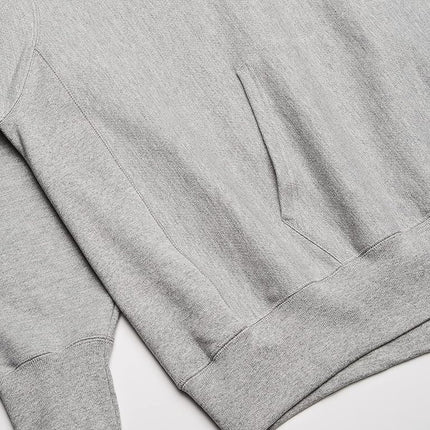 Champion Men's gf68reverse Hoody, Oxford Gray/Left Chest C Logo, S UK
