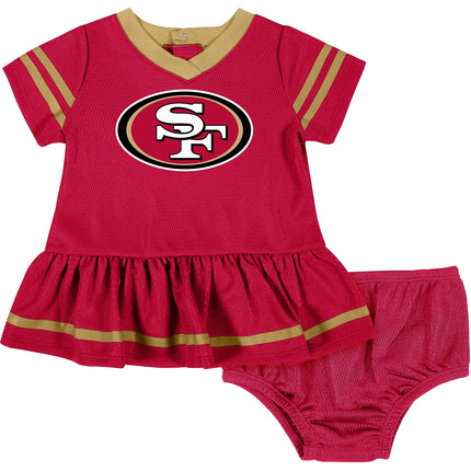 Gerber Girls' NFL Team Jersey Dress and Diaper Cov