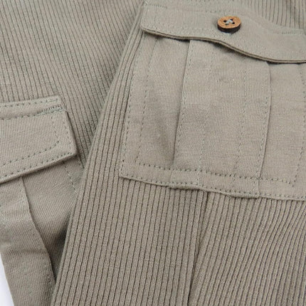 HonestBaby Sleeveless Rib Coverall and Beanie set Organic Cotton for Baby Boys, Girls, Khaki, 12 Months, Khaki (2-pack), 12 Months