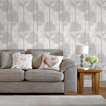 33-287 Eternal Wallpaper, Grey