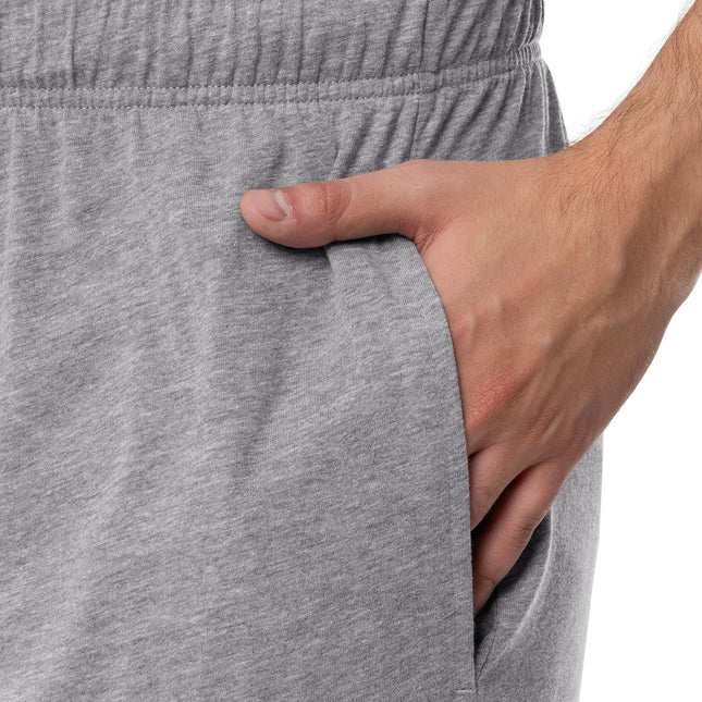 Pantalon de nuit en jersey pour homme Izod, gris chiné, 2XL