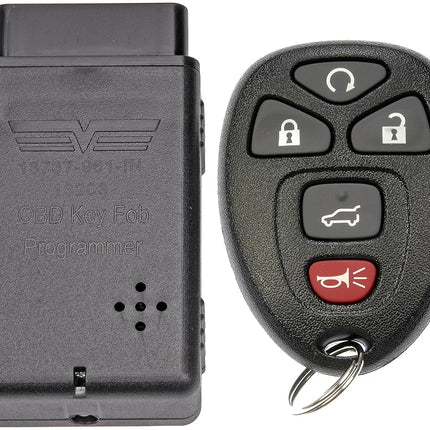Direct replacement - this keyless entry transmitter matches the form and function of the original fob to restore full remote access for specific vehicles