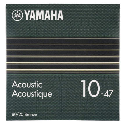 Acoustic Guitar Strings, Extra Light (010~047), 80/20 Bronze