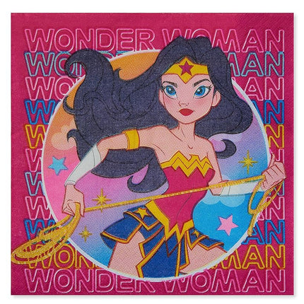 American Greetings Wonder Woman Party Supplies, Lunch Napkins (50-Count)
