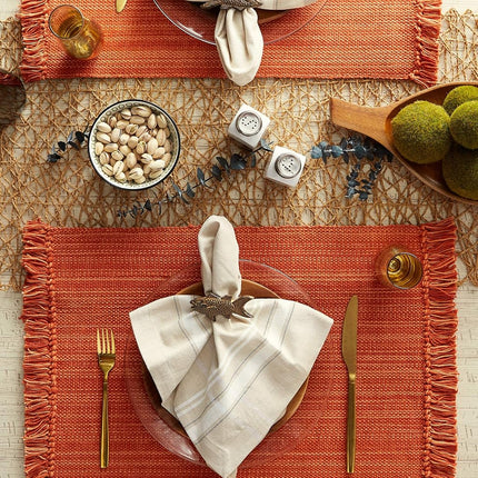 DII Tabletop Collection, Cotton, Spice, Placemat Set, 13x19