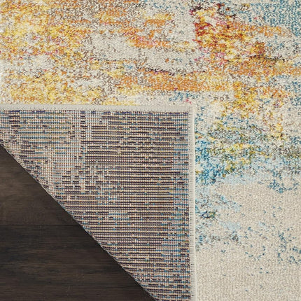 Nourison Celestial Modern Area Rug, 3' x 5' (3' x 5'), Ivory/Pink