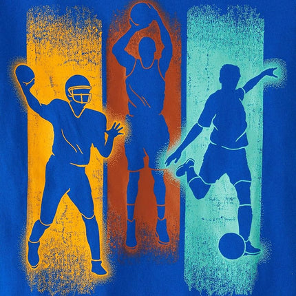 The Children's Place Camisetas gráficas de manga corta deportivas para bebé niño, paquete múltiple, paquete de 3 deportivos, XX-Grande