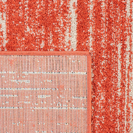 Safavieh Modern Ombre Indoor Woven Rectangle Area Rug, Adirondack Collection, ADR113, in Orange/Grey, 91 X 152 cm for Living Room, Bedroom or Any Indoor Space