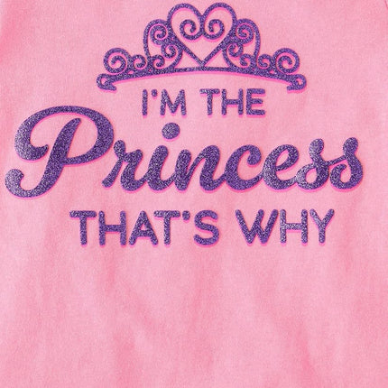 The Children's Place T-shirts graphiques à manches courtes pour bébés filles et tout-petites, motif licornes, papillons, tendances, lot de 3, Wild/Dad Chick/Princess, 18-24 mois