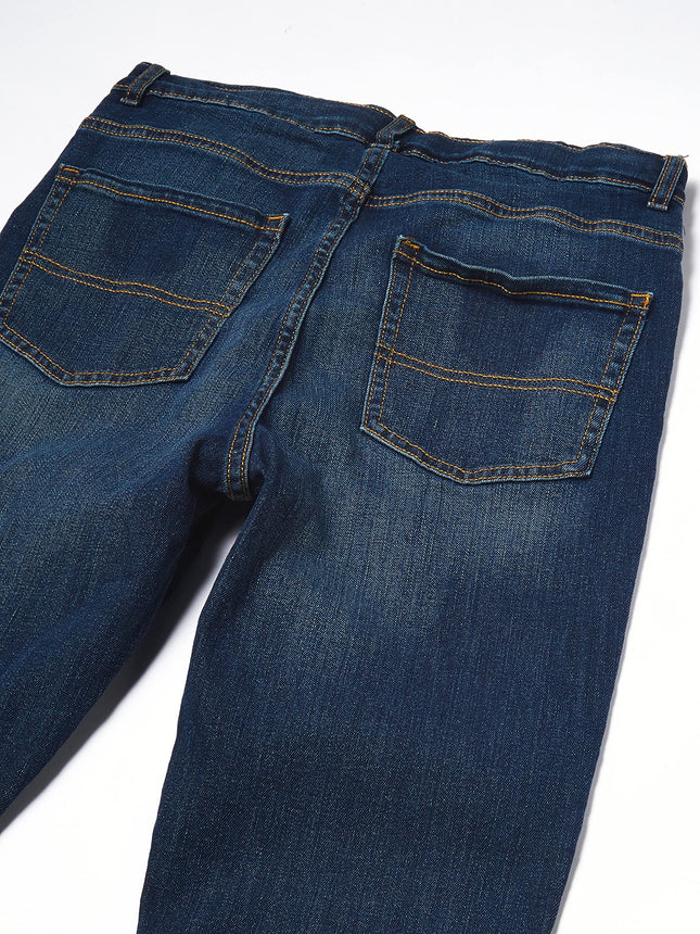 The Children's Place Boys' Basic Skinny Jeans, Slim, LTMEDSTONE, 5S