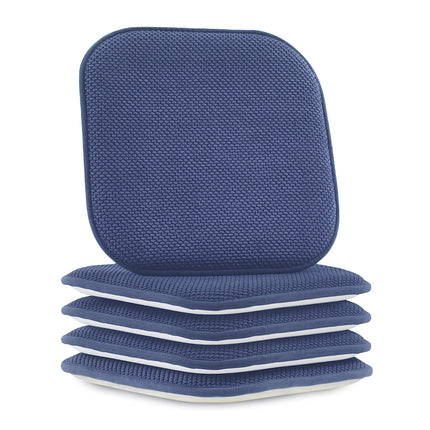 Elegant Comfort 4 Pack Chair Cushion Covers - Skid