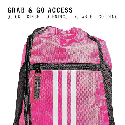 adidas Unisex Alliance II Sackpack, Team Shock Pink, ONE SIZE