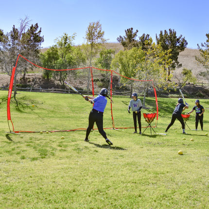 GoSports Portable 12 ft x 9 ft Sports Barrier Net - Great for Any Sport - Includes Carry Bag