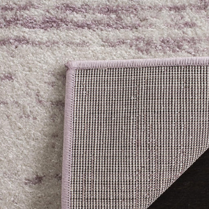 Safavieh Modern Ombre Indoor Woven Runner Area Rug, Adirondack Collection, ADR113, in Cream / Purple, 76 X 244 cm for Living Room, Bedroom or Any Indoor Space