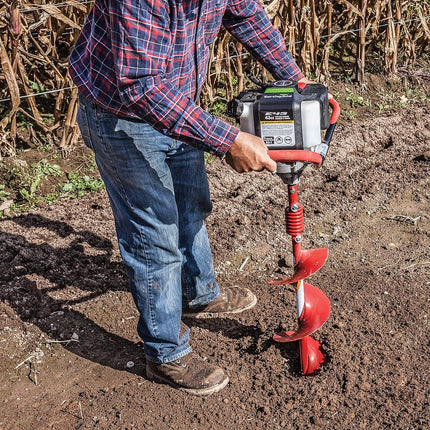 Earthquake EA8F 8-Inch Diameter 36-Inch Long Earth Auger with Fishtail Point and Flex Coil Shock Spring