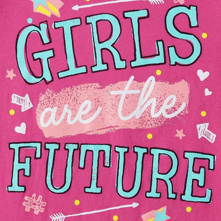 The Children's Place Girl Power Short Sleeve Graphic T-Shirts,multipacks, Girl Power 3-Pack, X-Small