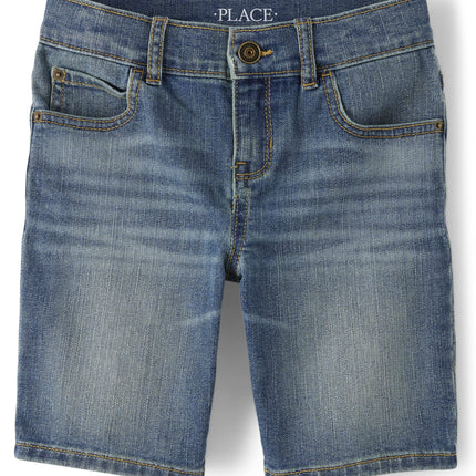 The Children's Place Boys' Denim Shorts, Degroot W