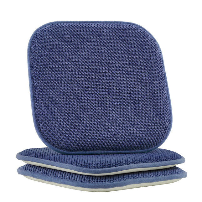 Elegant Comfort 2 Pack Chair Cushion Covers - Skid