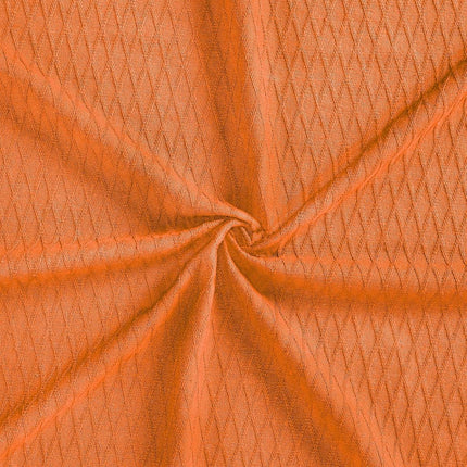 Superior Diamond Weave Blanket, 100% Cotton Cover for Home, Couch, Bed, Soft, Warm Blankets, Boho Aesthetic, Comfy, Cozy, and Cute Covers, Decorative Bedding Essentials, King, Burnt Orange