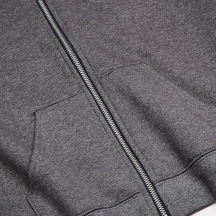 Fruit of the Loom Sudaderas, sudaderas con capucha, pantalones de chándal y joggers de forro polar para niño, chaleco – Gris carbón, grande