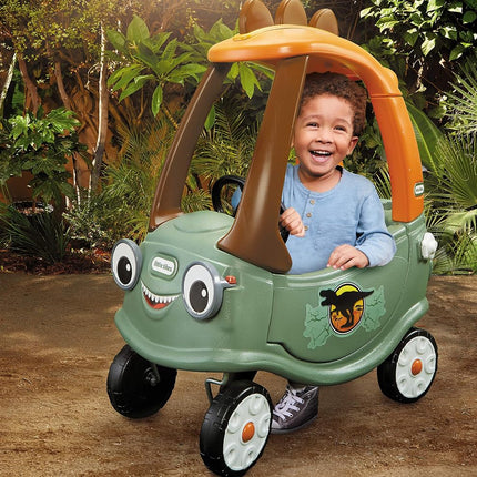 T-Rex Cozy Coupe by Little Tikes Dinosaur Ride-On Car for Kids Large