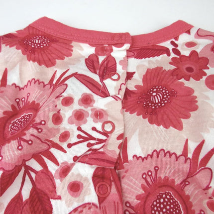 HonestBaby Lots de combi-shorts et robes 100 % coton biologique pour bébés et tout-petits garçons, filles, unisexes, Jumbo English Garden, 3-6 mois, lot de 2 Jumbo English Garden, 3-6 mois