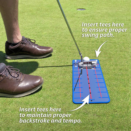 GoSports Golf Putting Alignment Mirrors - Designed by Golfers for Golfers