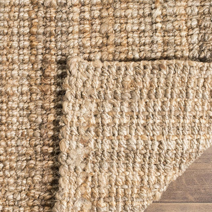 Safavieh Natural Fiber Indoor Hand Made Rectangle Area Rug, Natural Fiber Collection, NF447, in Natural, 91 X 152 cm for Living Room, Bedroom or Any Indoor Space