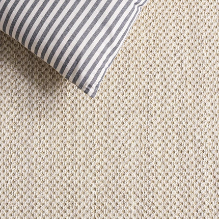 SAFAVIEH Natural Fiber Rug for Living Room, Dining Room, Bedroom - Natural Fiber Collection, Short Pile, in Natural and Beige, 76 X 183 cm
