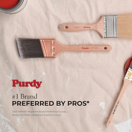 Purdy 144152230 Nylox Glide Brush, Natural, 3 Inch