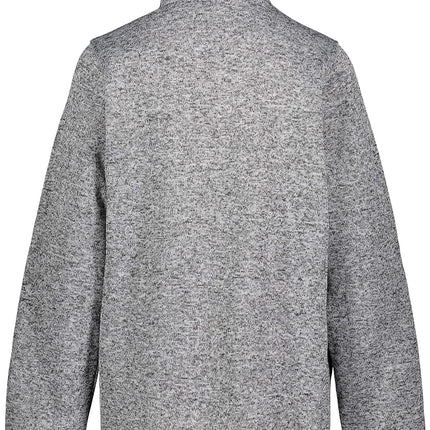 Nautica Boys' School Uniform Full-Zip Fleece Jacket, Grey Heather, X-Large, 18-20