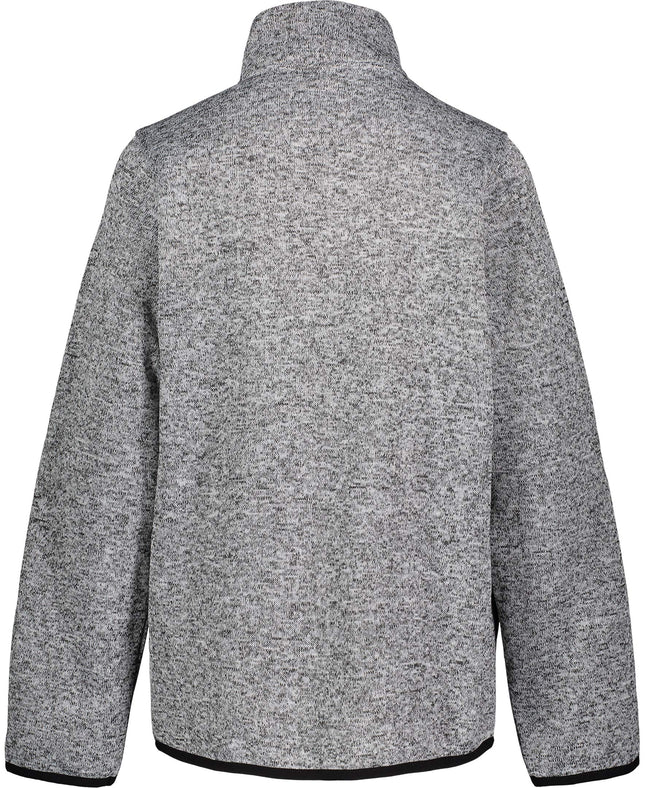 Nautica Boys' School Uniform Full-Zip Fleece Jacket, Grey Heather, X-Large, 18-20