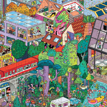 Big Rock City • 1000-Piece Jigsaw Puzzle from The Magic Puzzle Company • Special Edition