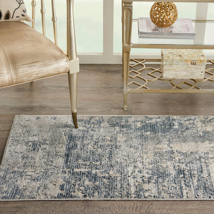 Nourison Home Concerto Abstract Grey/Beige 2'2" x 
