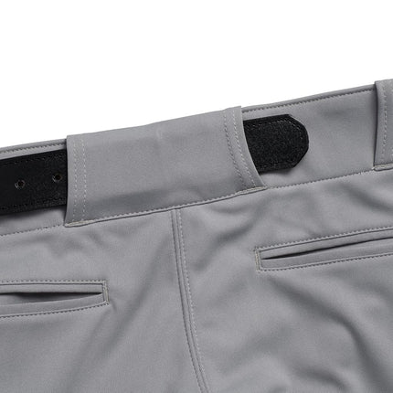 Champro Men's Triple Crown Baseball Pant Knickers with Braid Grey/Black