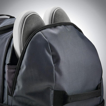 Samsonite Unisex-Adult Andante 2 Boxed Wheeled Duffel 22 Rolling Bag, Riverrock/Black, One Size