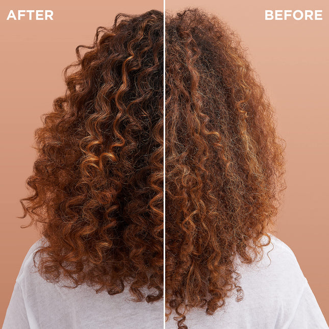 Après-shampoing lissant Garnier Soin Cheveux Whole Blends à l'huile de noix de coco et extraits de beurre de cacao pour cheveux crépus, lot de 2