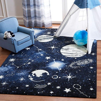 SAFAVIEH Carousel Kids Collection 3' x 3' Square D